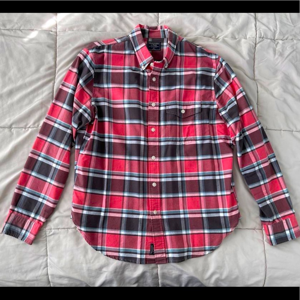 Abercrombie flannel shirt.